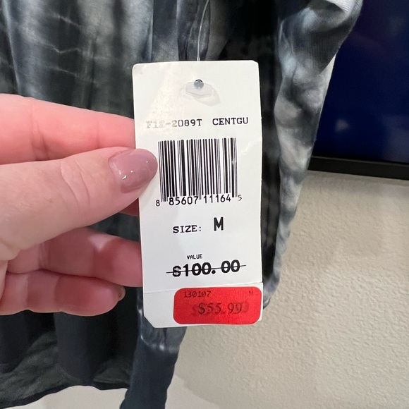 BLUE by Saks Fifth Avenue Tye Dyed tunic - Picture 7 of 8